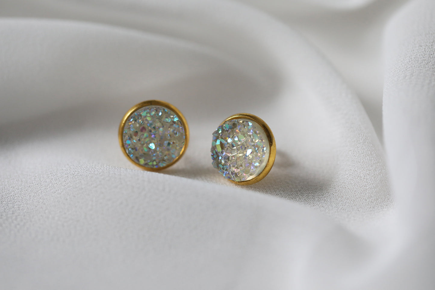 Boucles d'oreilles Druzy - Aurora Or