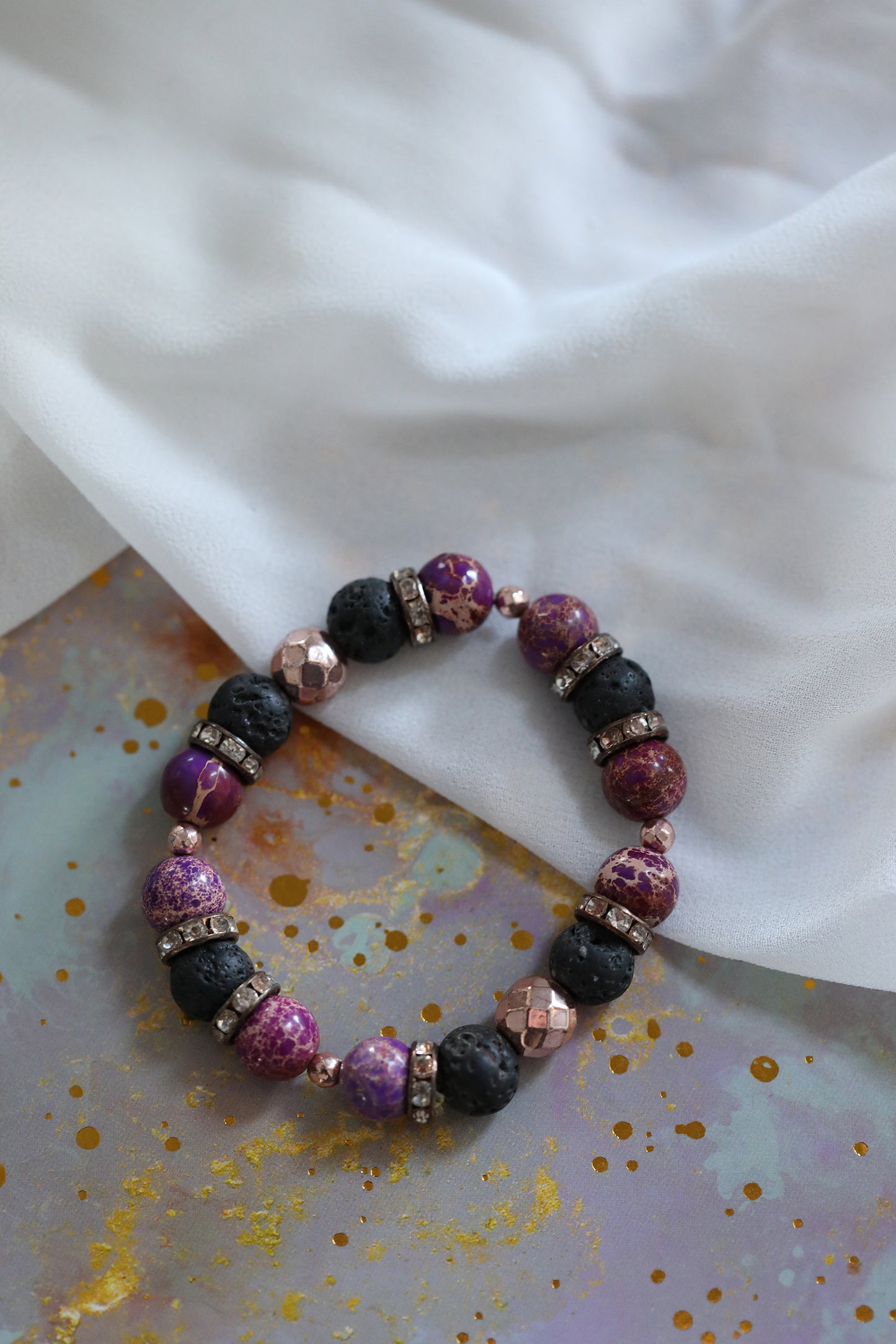 Pulsera de cuentas - Palisandro