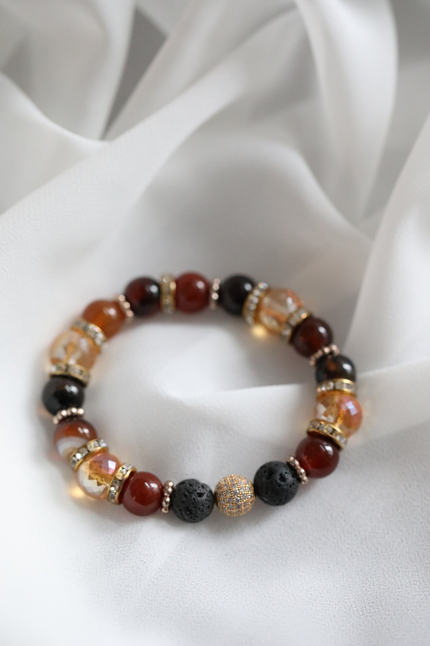 Beaded Bracelet - Cat's Eye