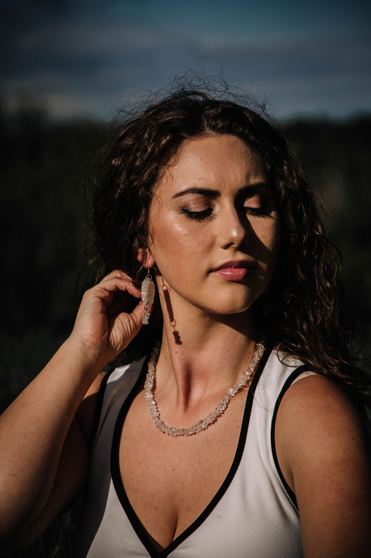Pakimer Diamond Necklace