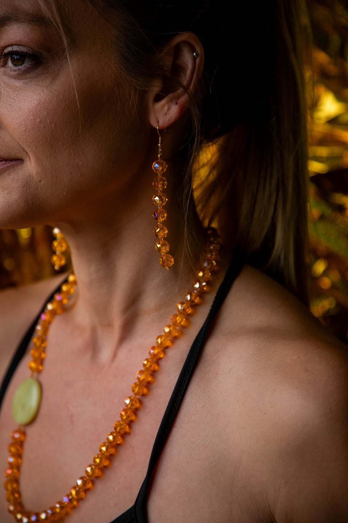 Crystal Sunshine Earrings