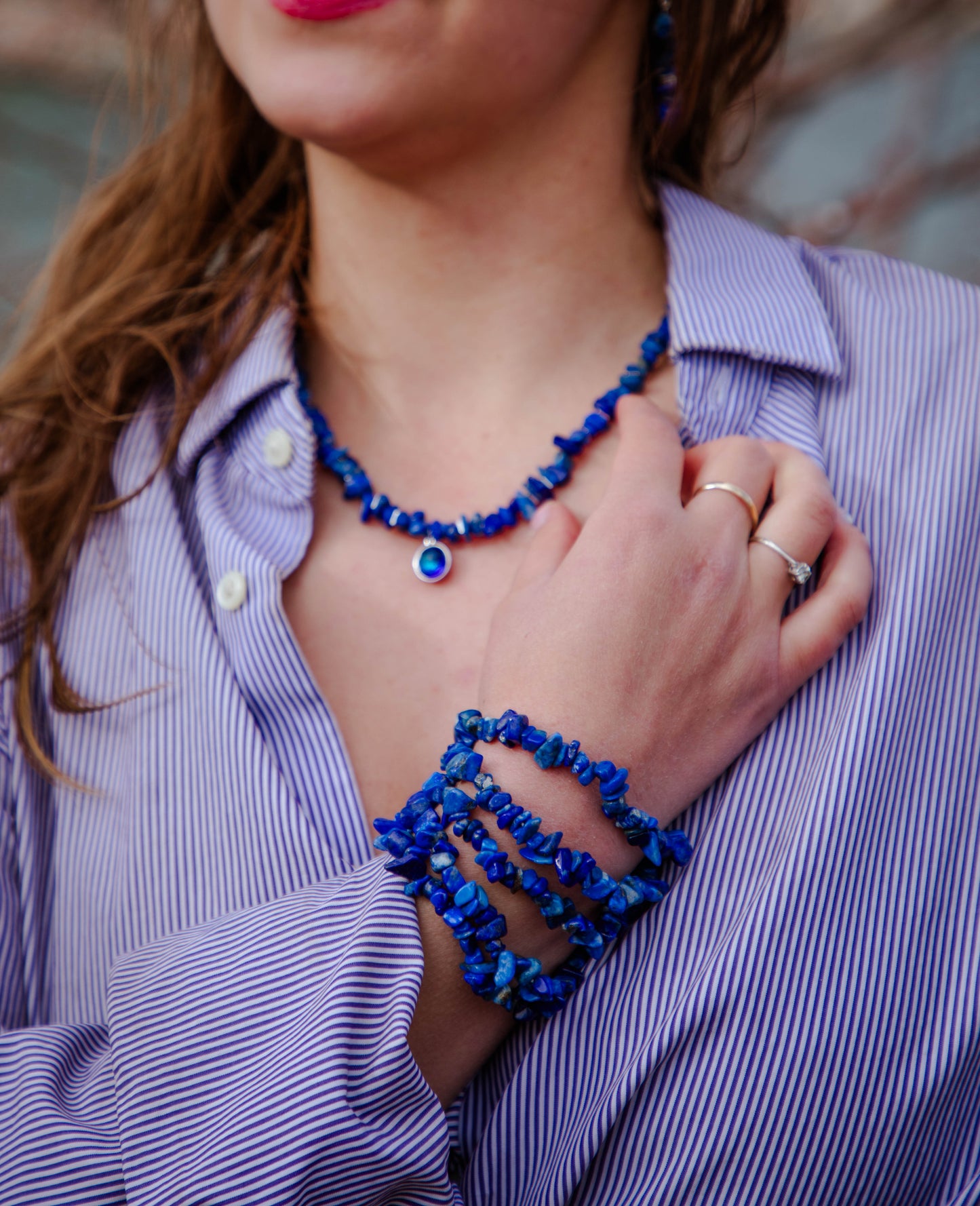Lapis Lazuli Jewel Set