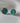 Boucles d'Oreilles Druzy - Or Turquoise