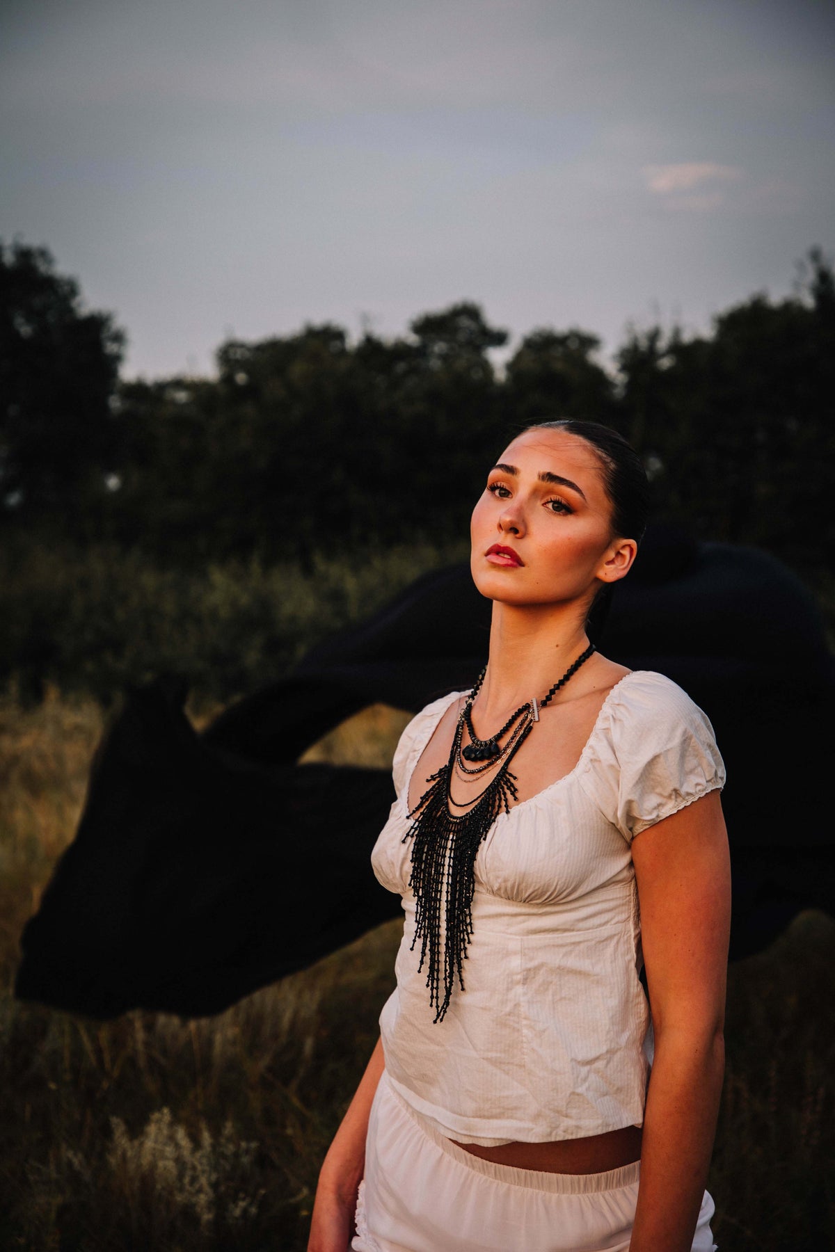 Black Rain Necklace