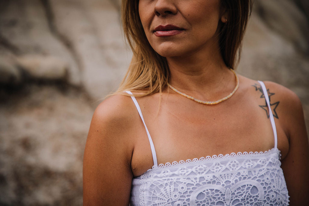 Ethereal Flame Necklace