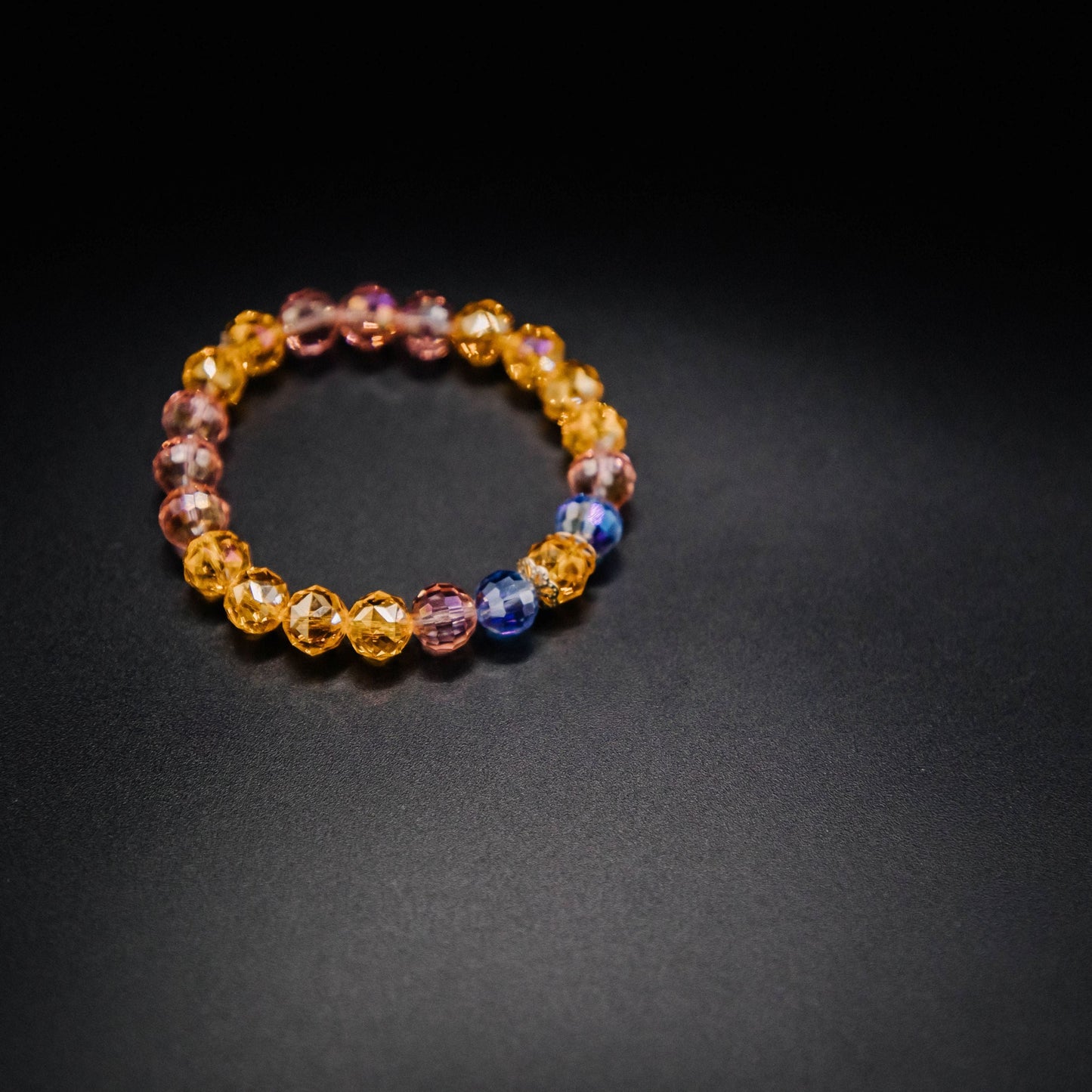 Crystal Embers Necklace and Bracelet Set