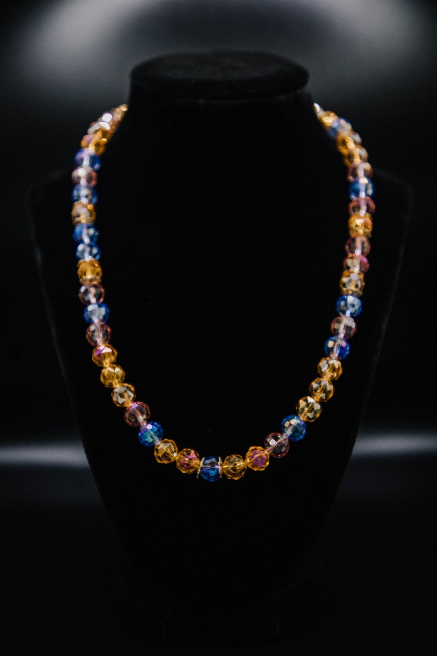 Crystal Embers Necklace and Bracelet Set