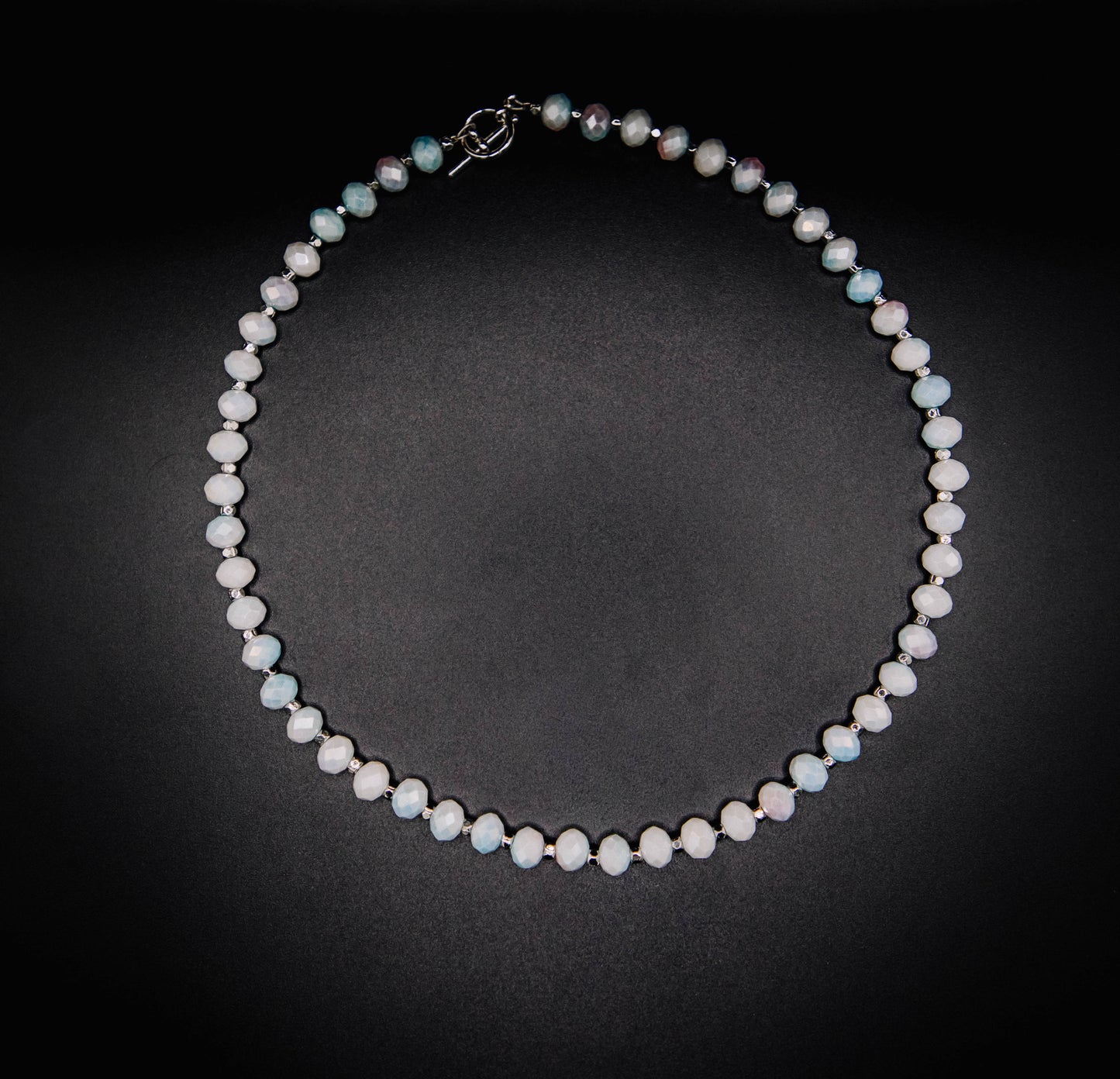 Soft Hues Necklace & Earrings Set