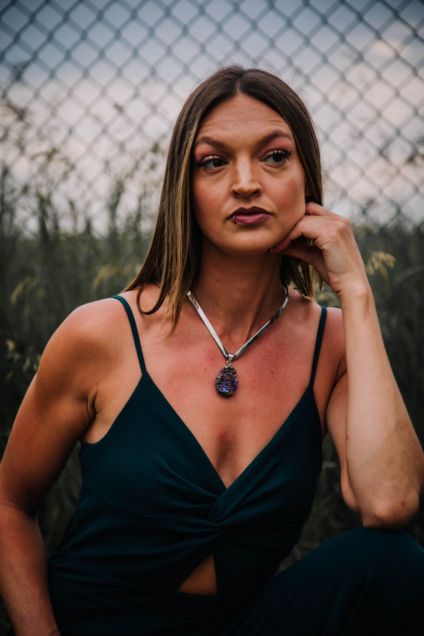 Titanium Tempest Necklace
