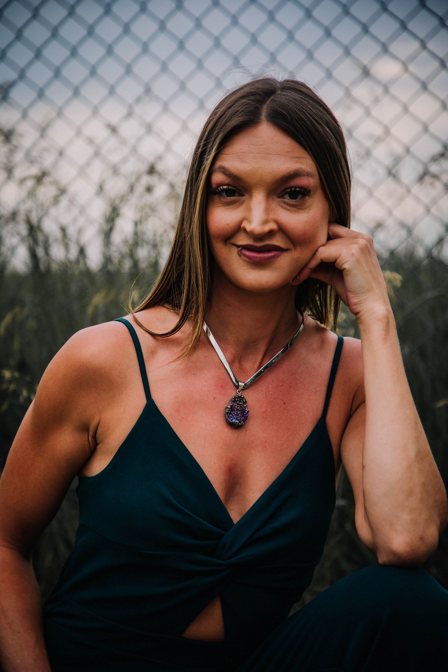 Titanium Tempest Necklace