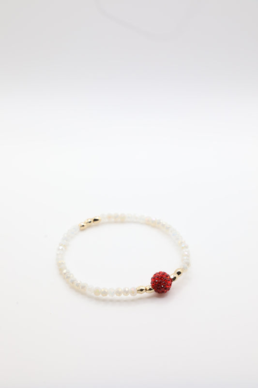 Red Sparkle Bracelet