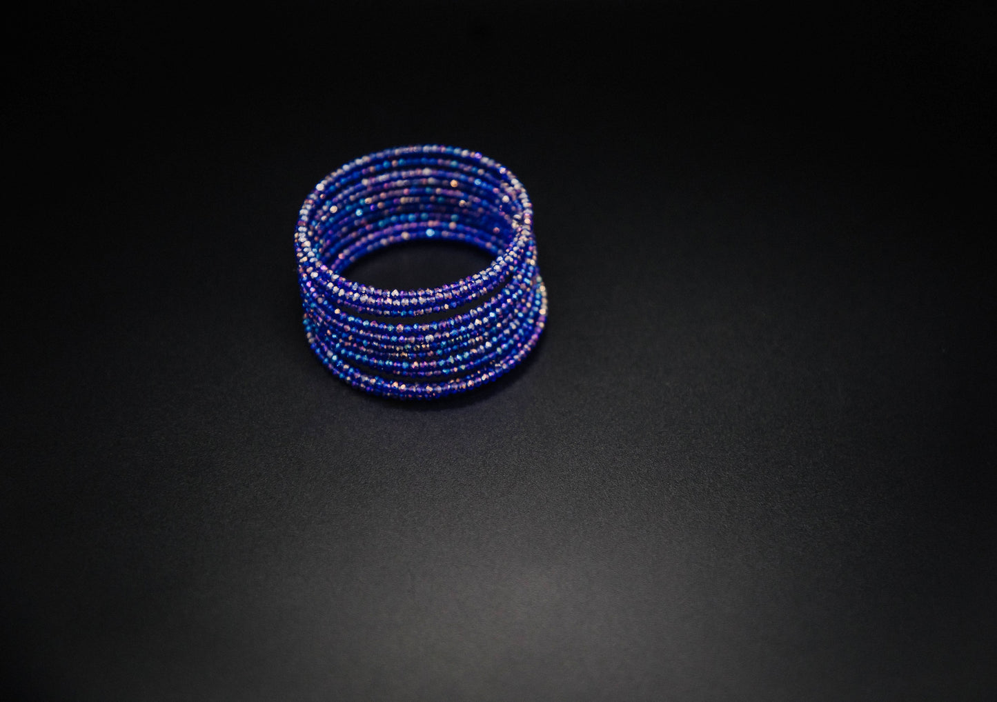 Sapphire Crystal Wrap Bracelet