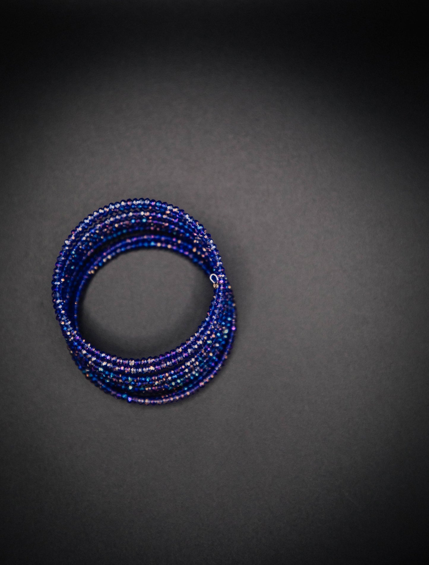 Sapphire Crystal Wrap Bracelet