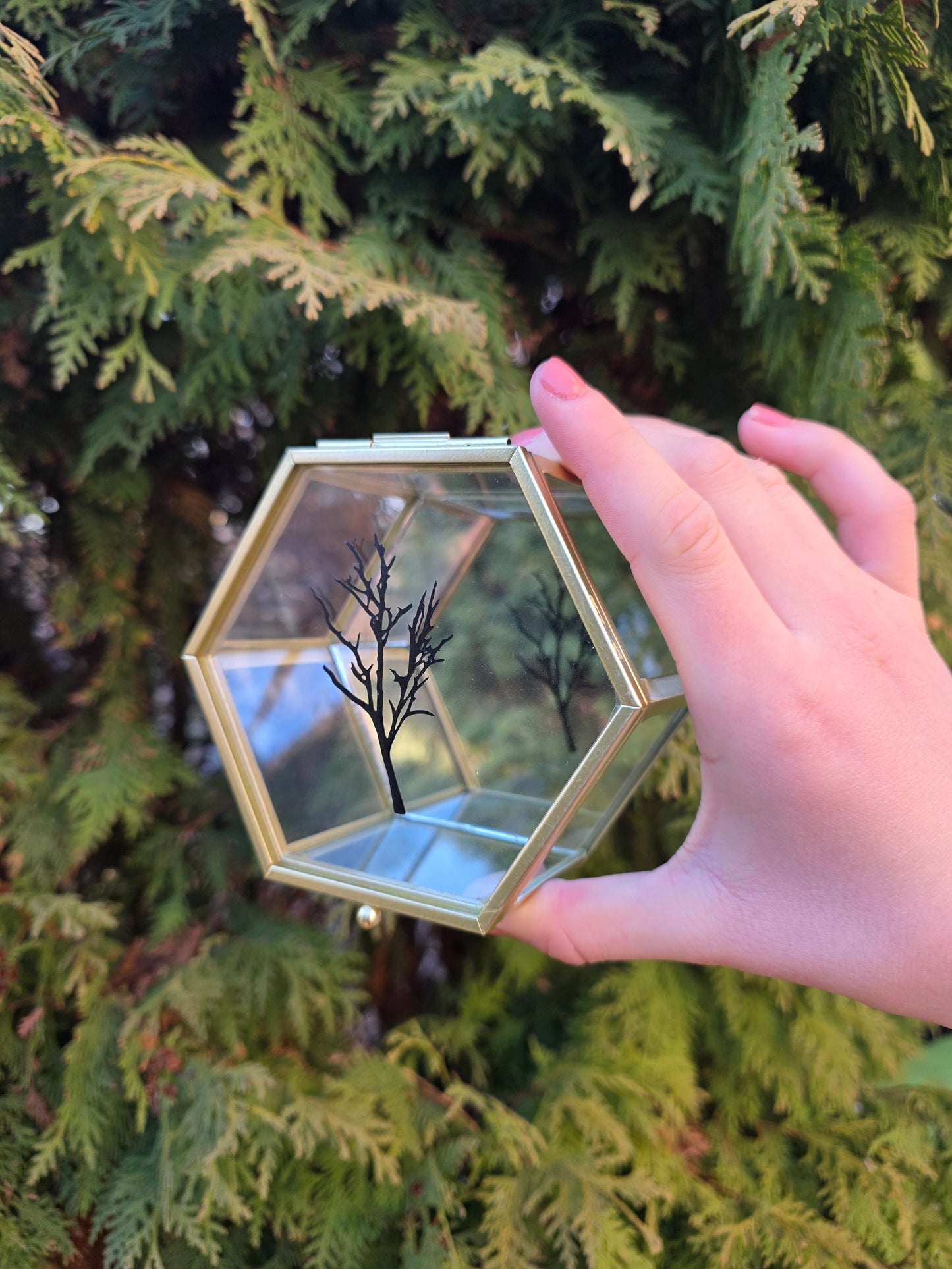 Emerald Spikes with Gold Pavé