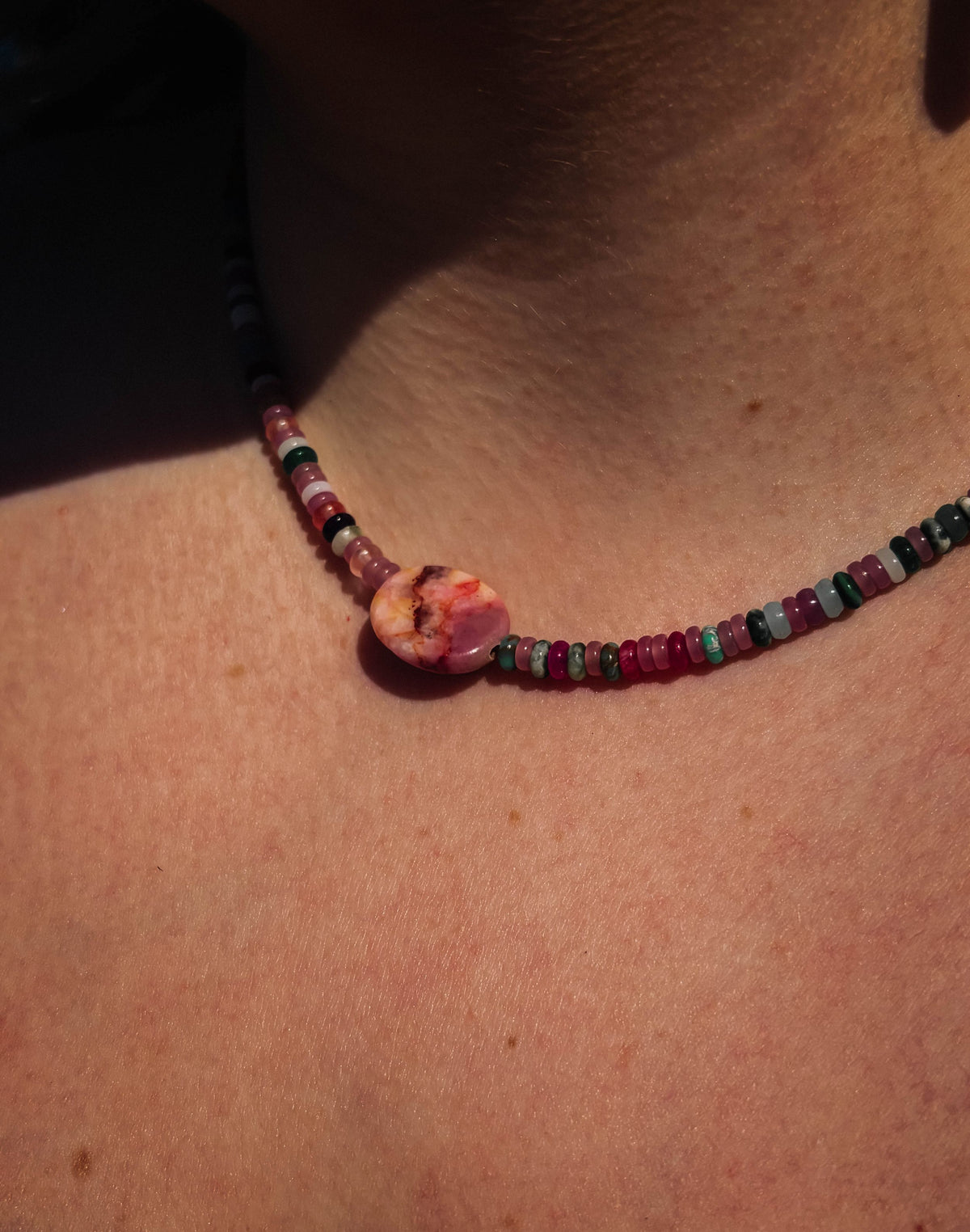 Multicolor Gemstone Necklace