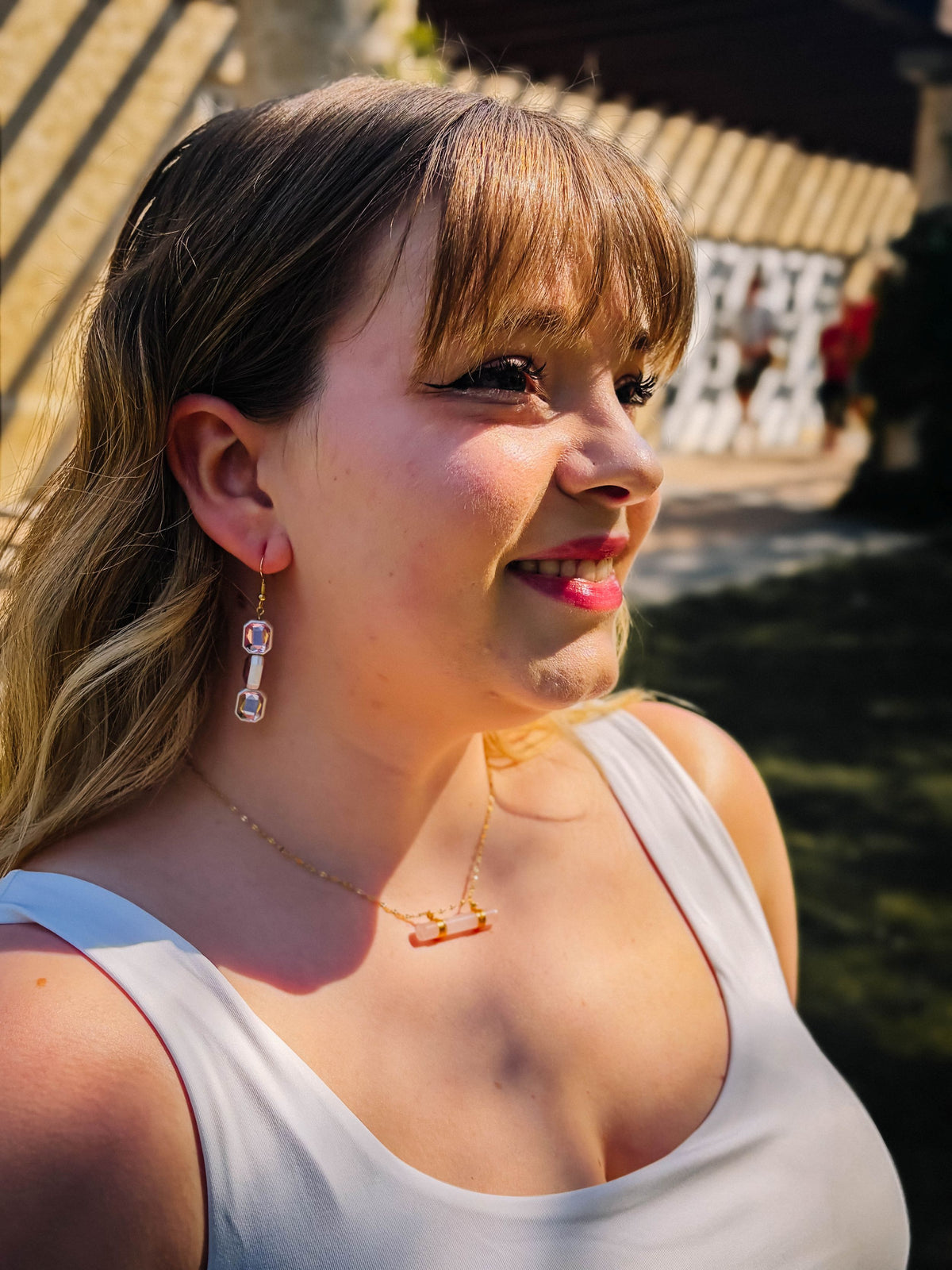 Blush Metaltone Earrings