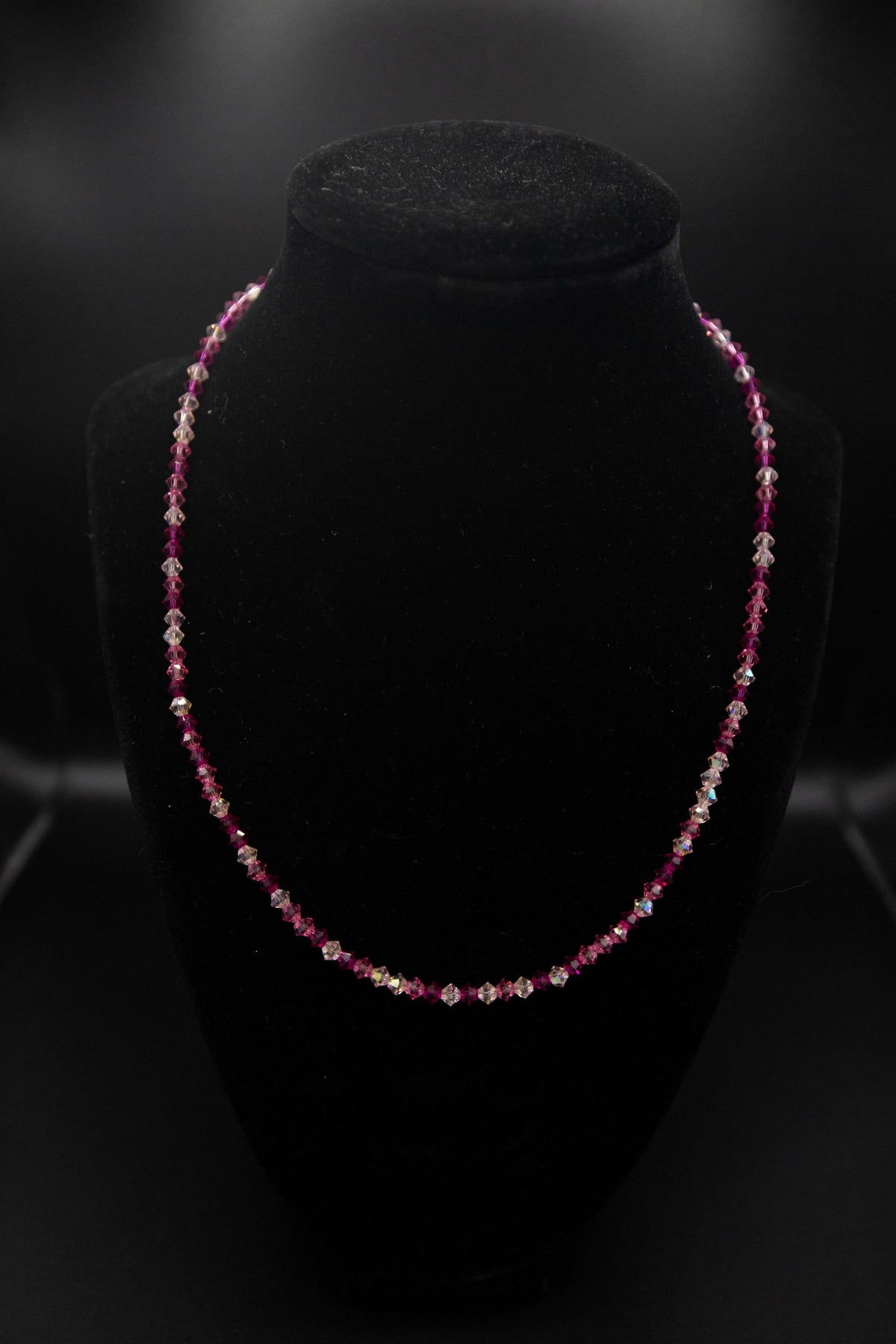 Wildly Blush Crystal Necklace