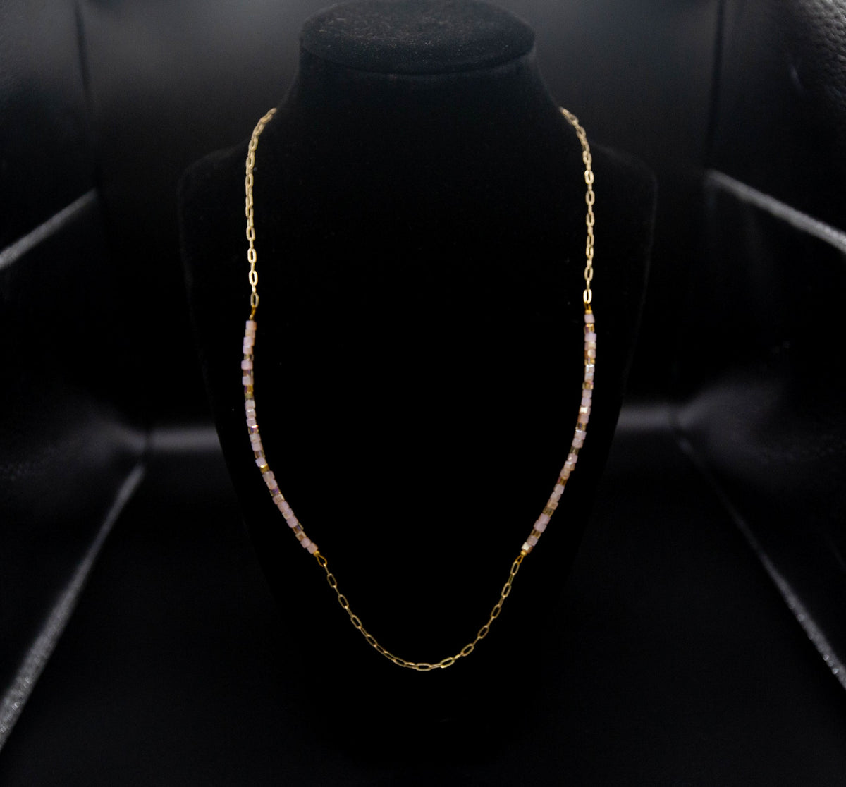 Rose Gold Paperclip Chain Necklace