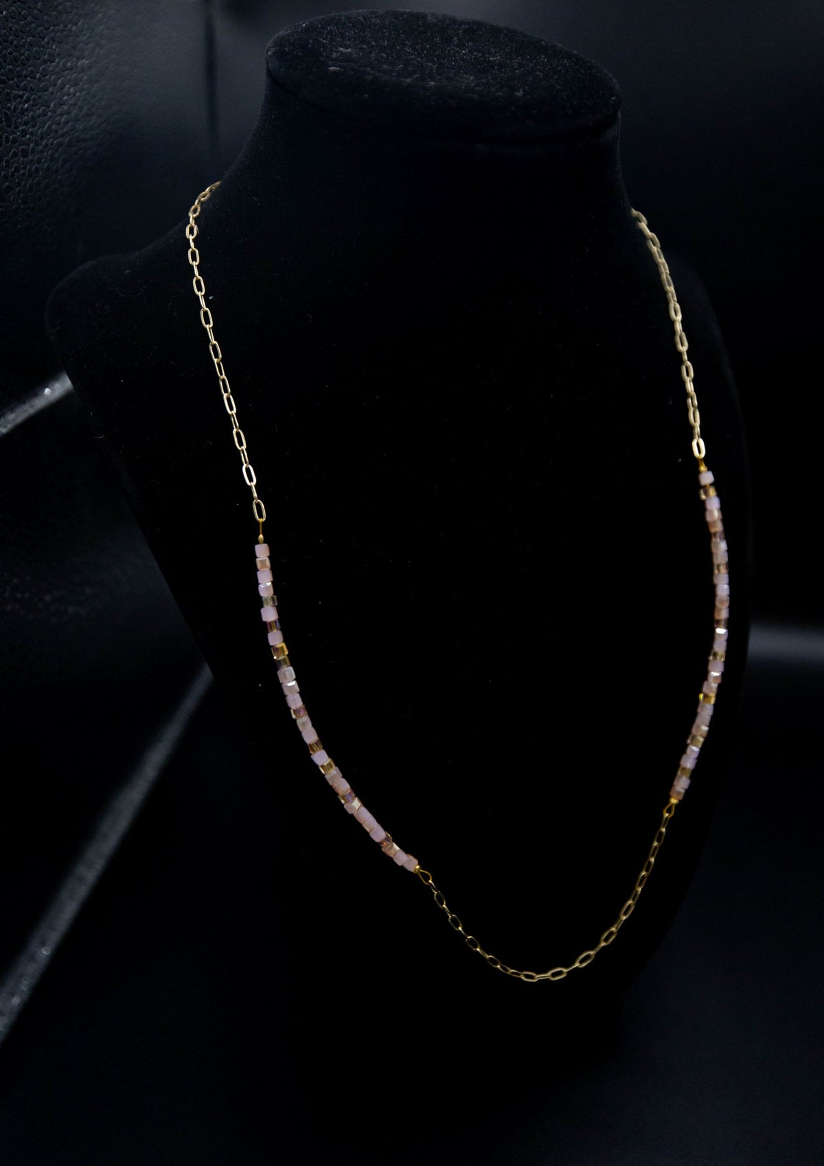 Rose Gold Paperclip Chain Necklace