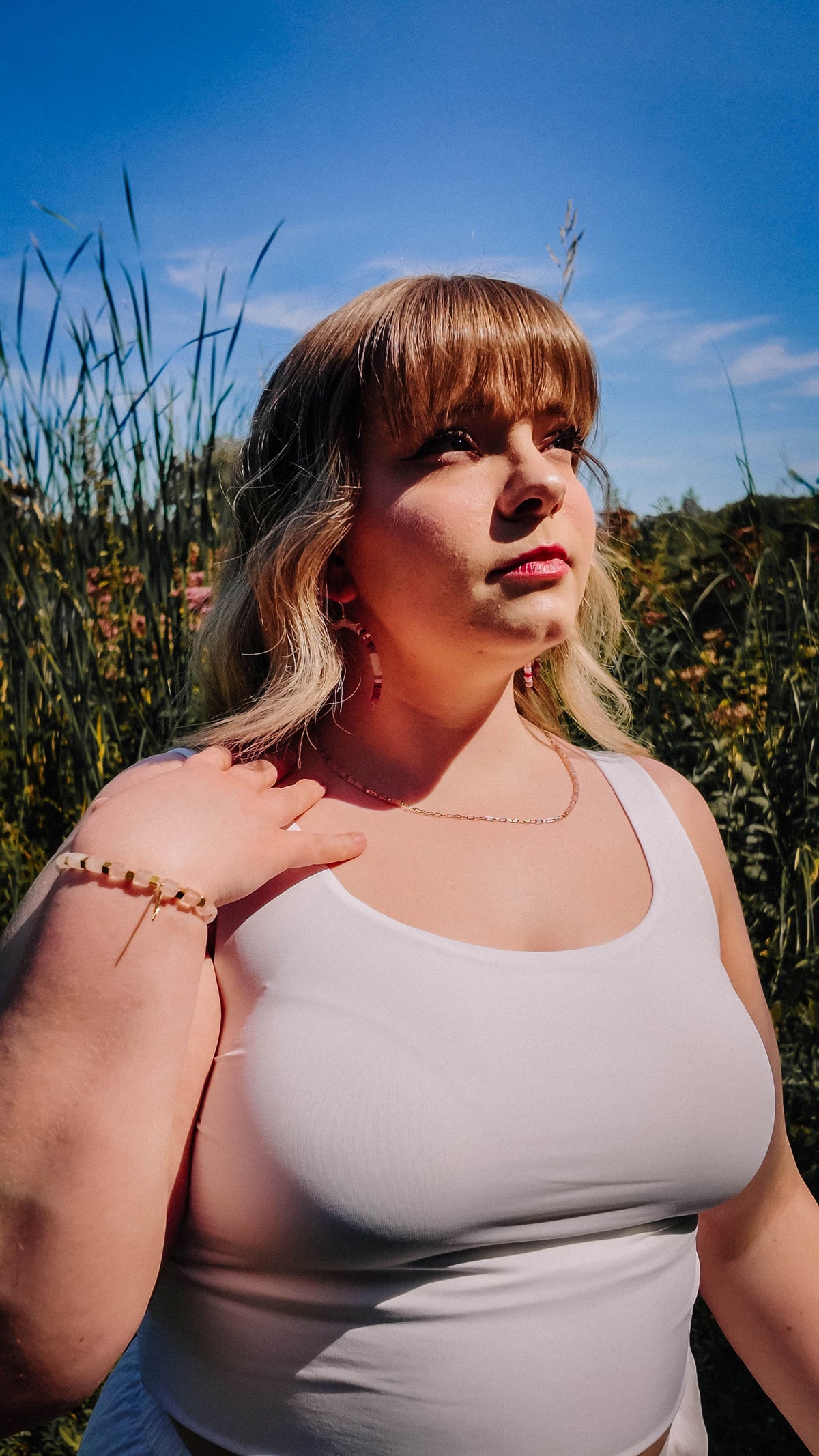Rose Gold Paperclip Chain Necklace
