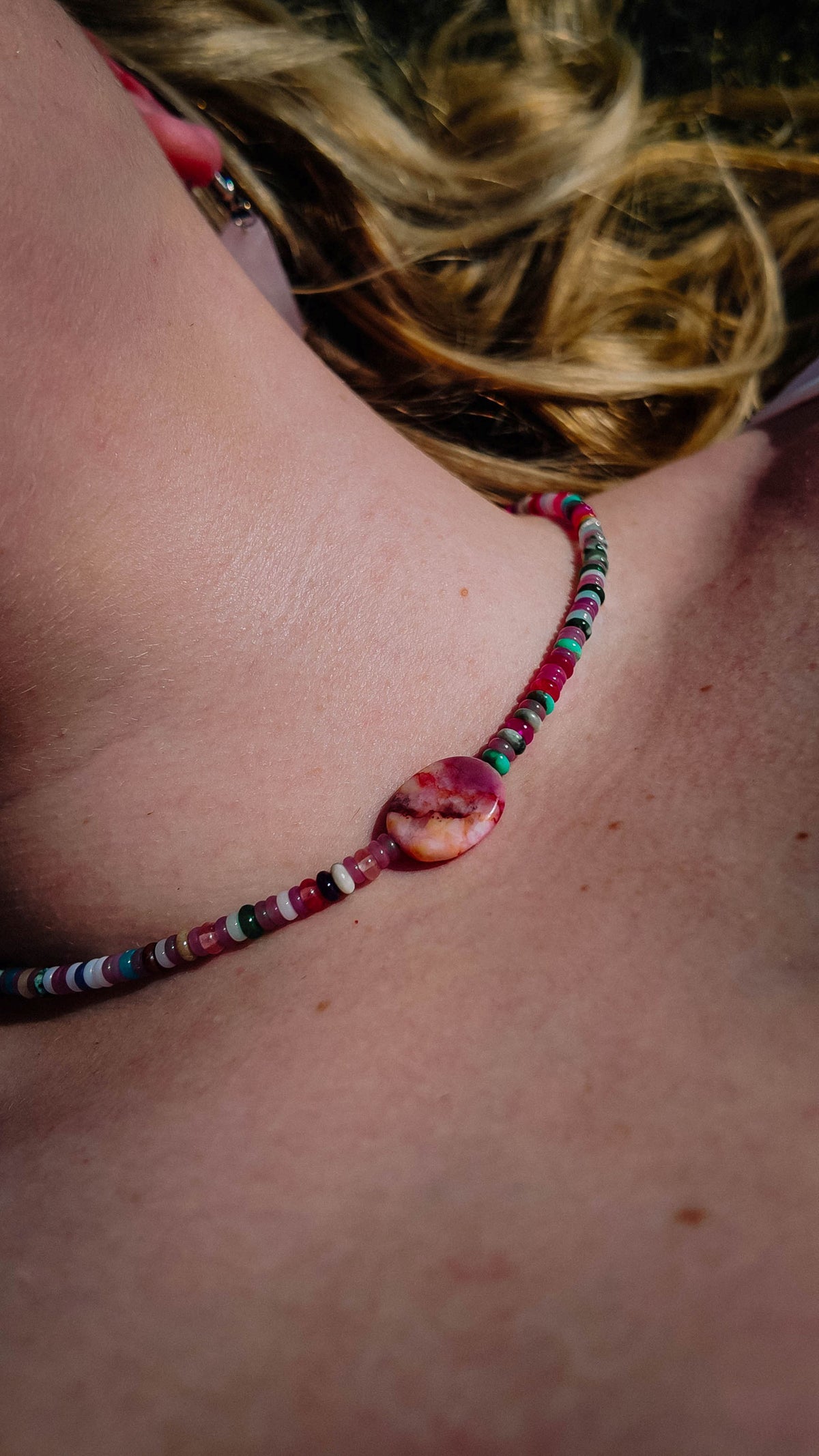Multicolor Gemstone Necklace